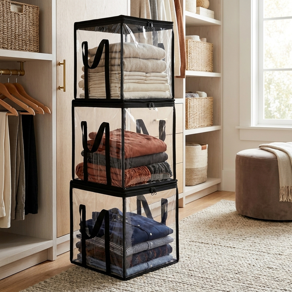 ClearStack Heavy Duty Storage Box